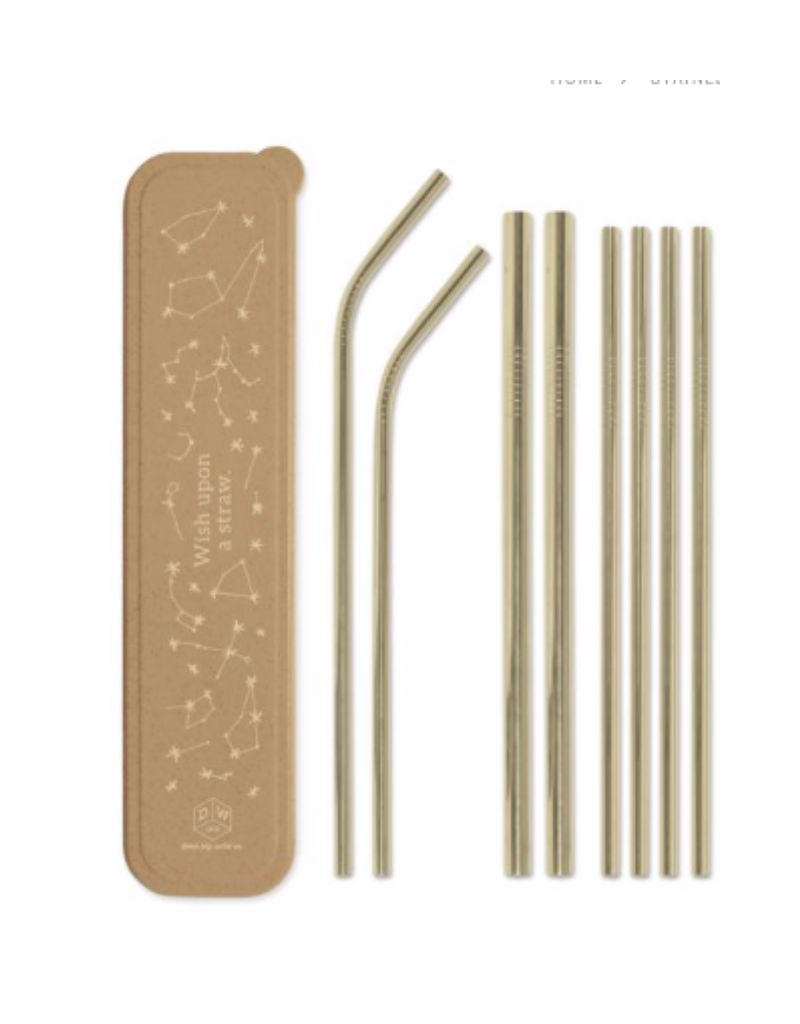 Designworks"Wish Upon a Straw" Straw Set