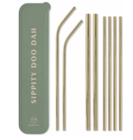 Designworks"Sippity Doo Dah" Straw Set