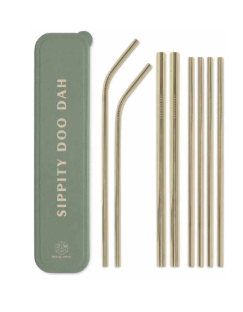Designworks"Sippity Doo Dah" Straw Set