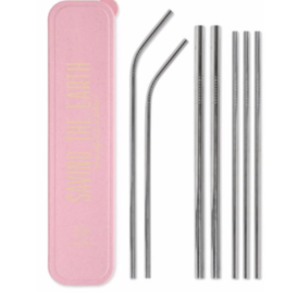 Designworks"Saving the Earth" Straw Set