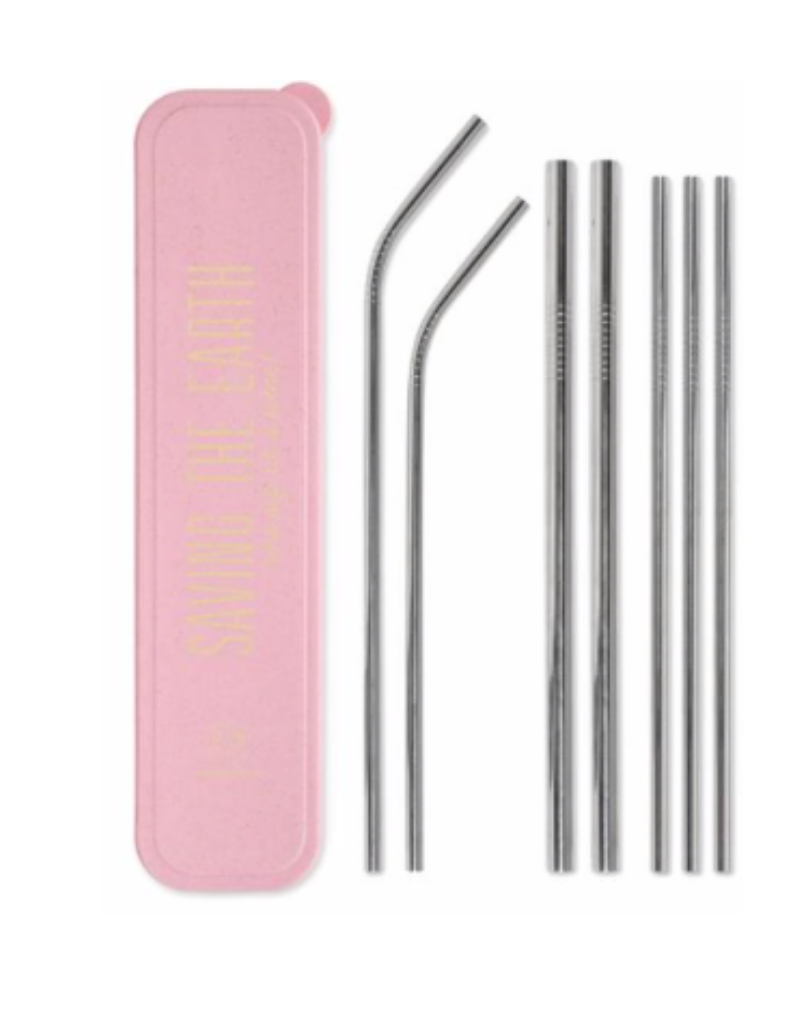 Designworks"Saving the Earth" Straw Set