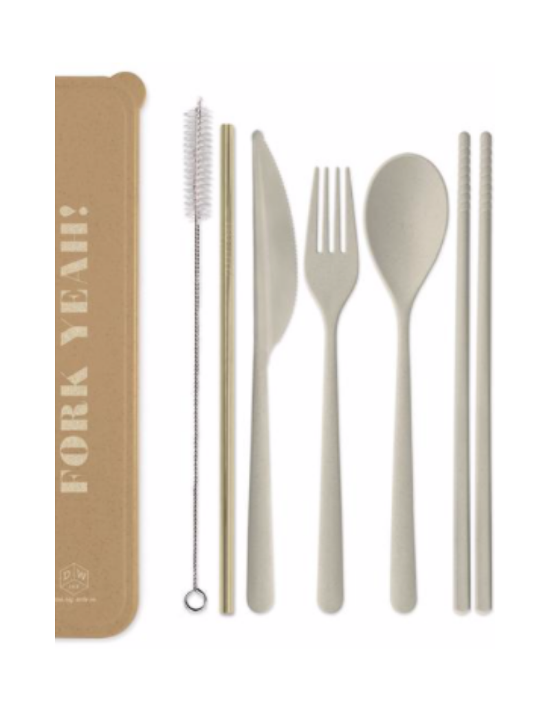 Designworks"Fork Yeah" Portable Flatware Set