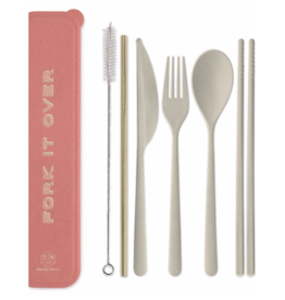 Designworks"Fork it Over" Portable Flatware Set