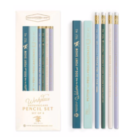 Designworks"Office Shenanigans" Carpenter Pencil Set