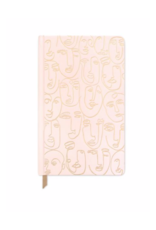 DesignworksPink Faces Cloth Cover Book