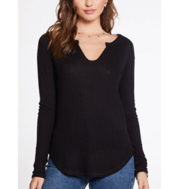 Vintage Thermal Shirttail Tee