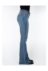 Faith Mid Rise Flare Jeans