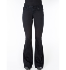 Faith Mid Rise Flare Jeans