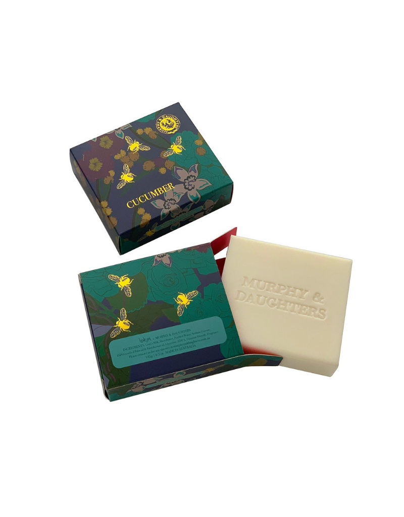 Rectangular Boxed Soap - Cucumber