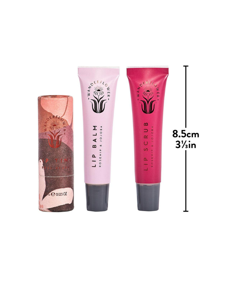 Wanderflower Travel Lip Care Kit
