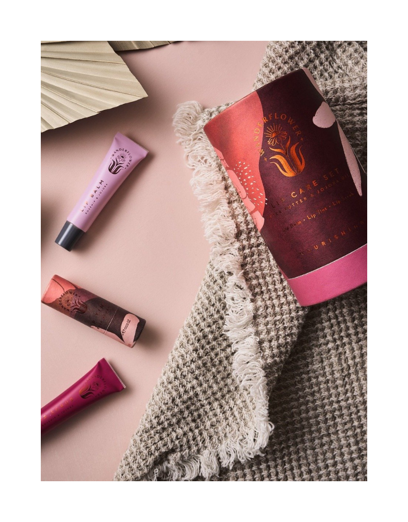 Wanderflower Travel Lip Care Kit
