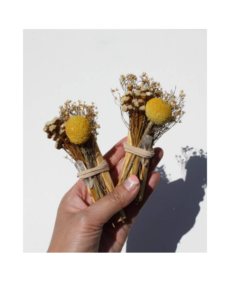 Ecuadorian Palo Santo + Quartz Crystal Bundle