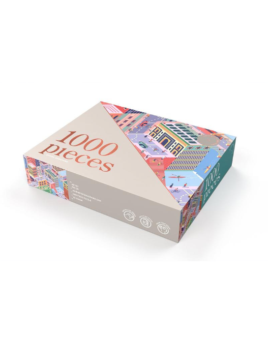 Upside Downtown 1000 piece puzzle