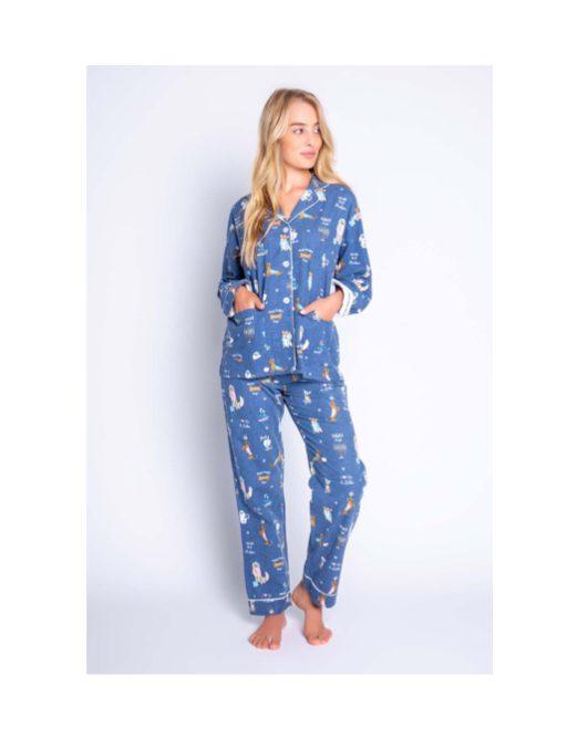 Flannel PJ Set Intimates + Sleepwear