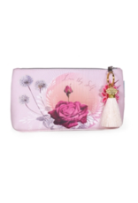 Lavender Rose Small Tassel Pouch