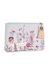 Flower Bed Large Tassel Pouch