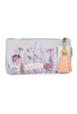 Flower Bed Small Tassel Pouch