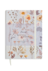 Golden Garden Faux Leather Sketchbook