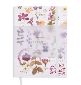 Love Garden Faux Leather Sketchbook