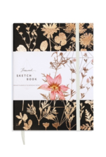 Black Shine Faux Leather Sketchbook