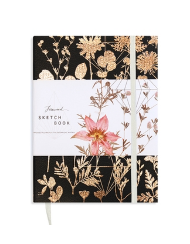 Black Shine Faux Leather Sketchbook