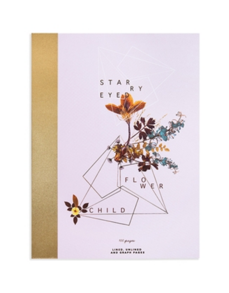 Flower Child Clothbound Notebook