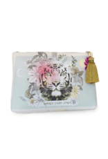 Stripes Large Tassel Pouch