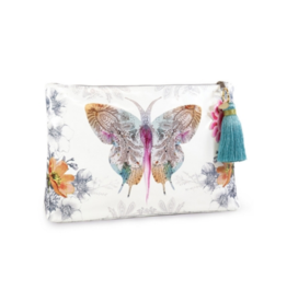 Paisley Butterfly Large Tassel Pouch
