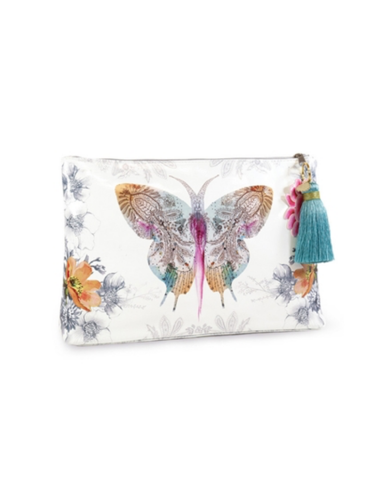 Paisley Butterfly Large Tassel Pouch