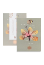 Hibiscus Birthday Greeting Card