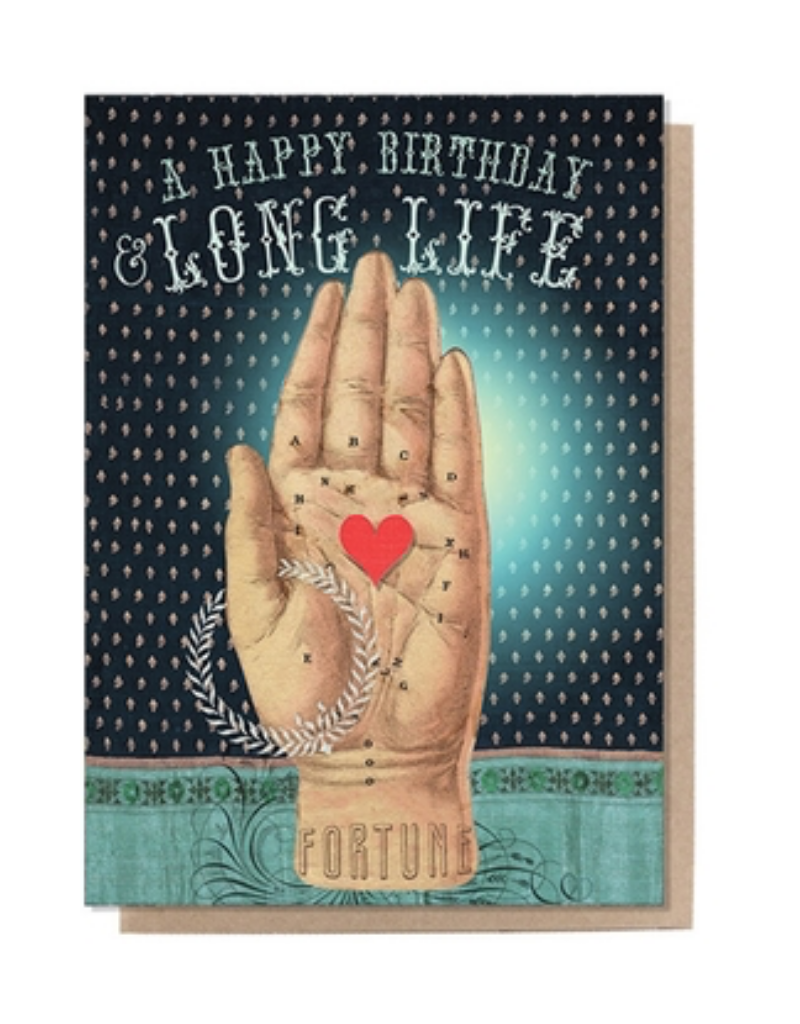 Long Life Birthday Greeting Card