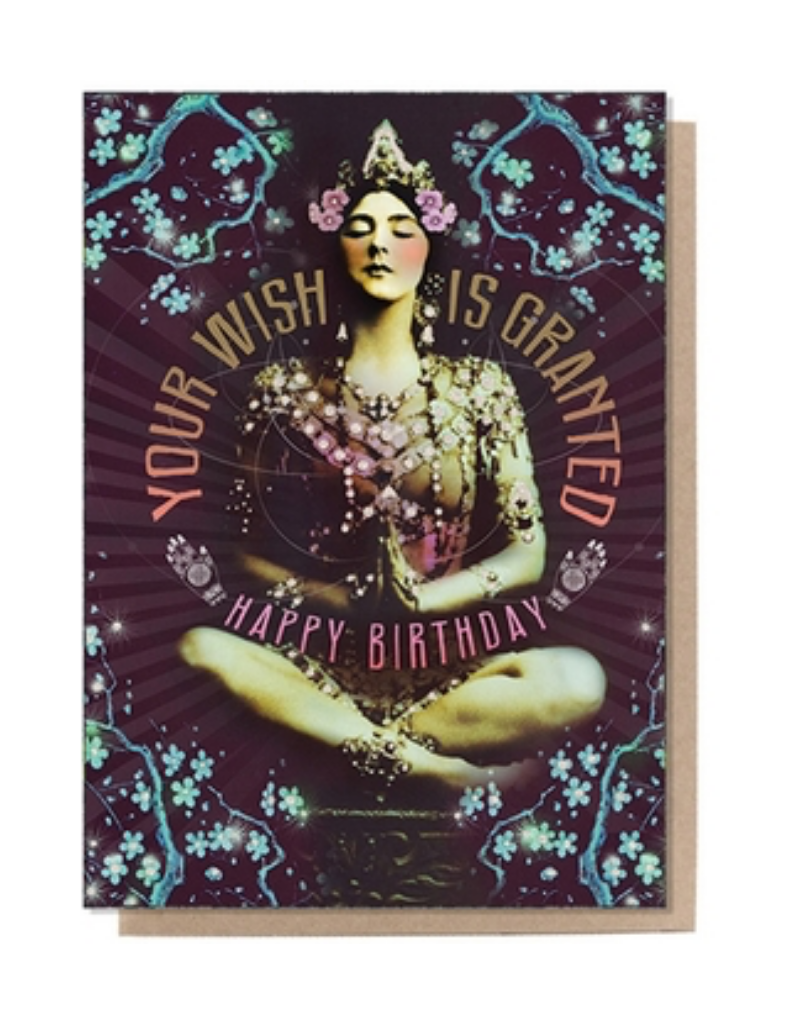 Granted Wish Birthday Greeting Card