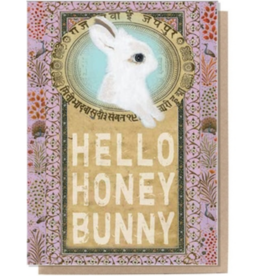Honey Bunny Greeting Card