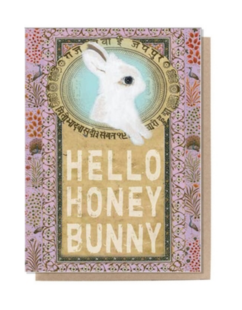 Honey Bunny Greeting Card