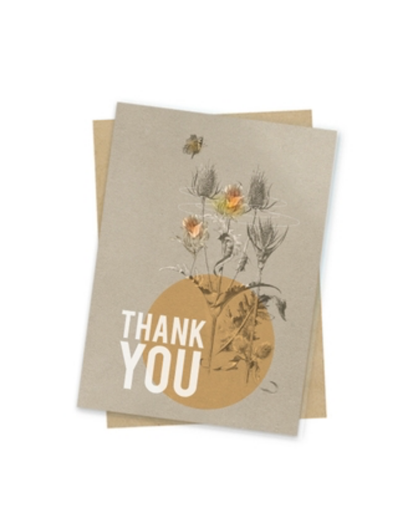 Daffodil Thanks Mini Card