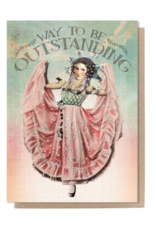 Outstanding Greeting Card