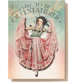 Outstanding Greeting Card