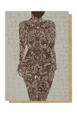 Living Woman Greeting Card