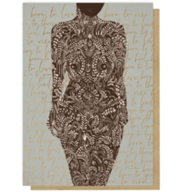 Living Woman Greeting Card