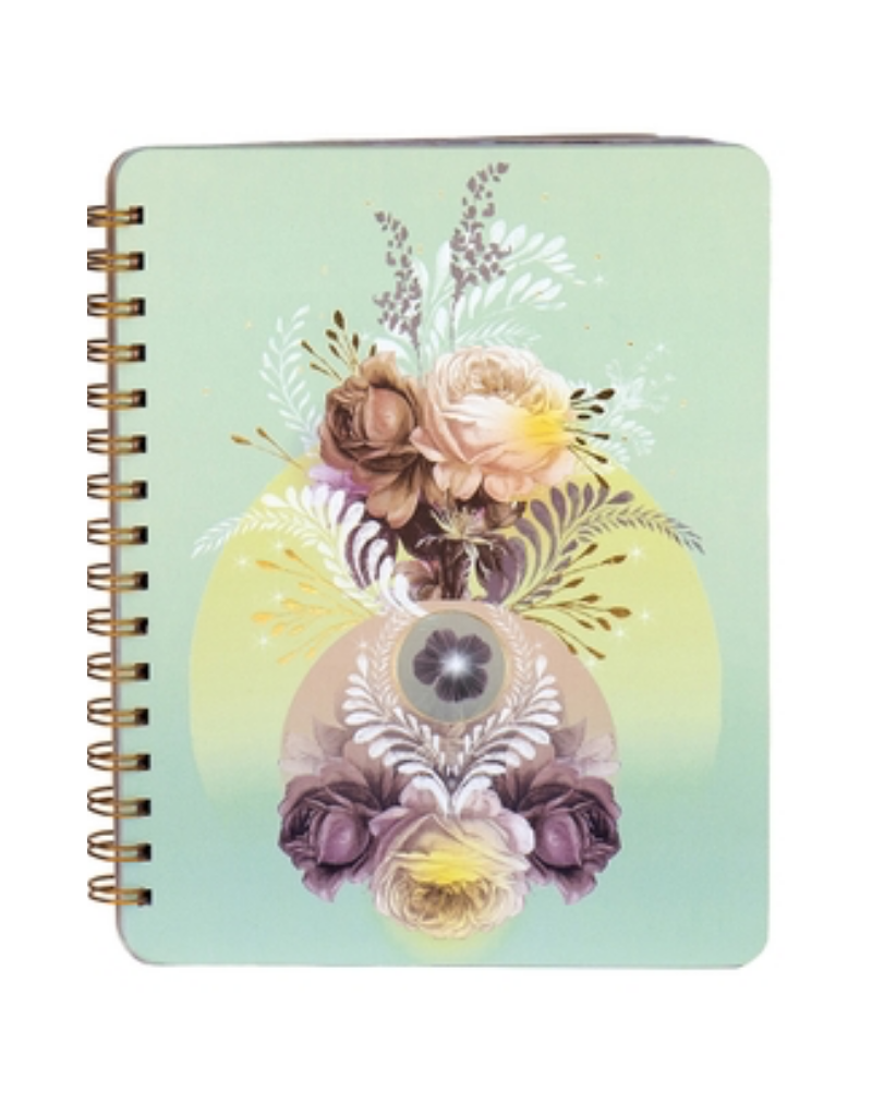 Solar Blooms Spiral Notebook