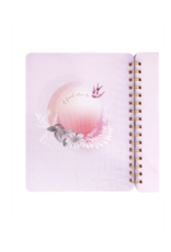Lavender Rose Spiral Notebook