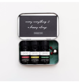 Holiday Essential Oils Collection Tin