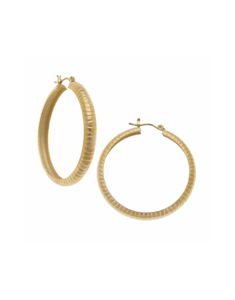 Birch Hoop Earrings