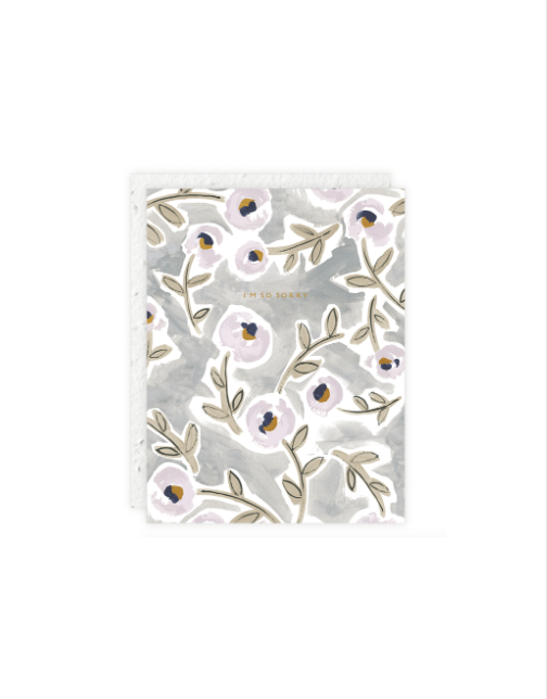 Peony Lavender Seedlings Card