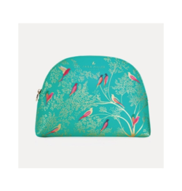 Sara Miller Large Green Cosmetic Bag