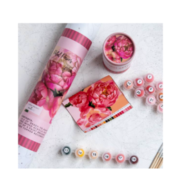 Pink Picasso KitsPetal Power Printed Canvas