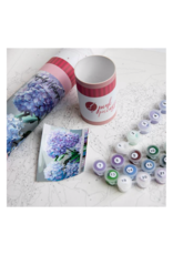 Pink Picasso KitsHappily Hydrangea Printed Canvas