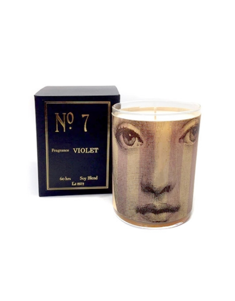 No 7 Violet Candle