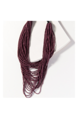Port Seed Bead Multi Layer Necklace