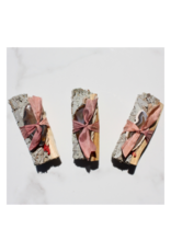 White Sage + Agate Smudge Stick - Rose